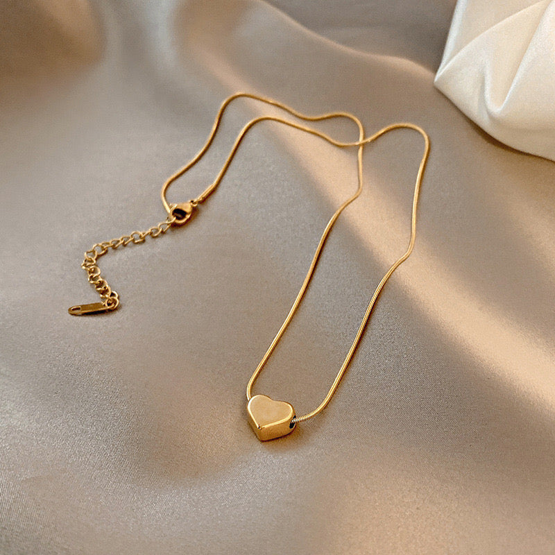 18k gold plated necklace