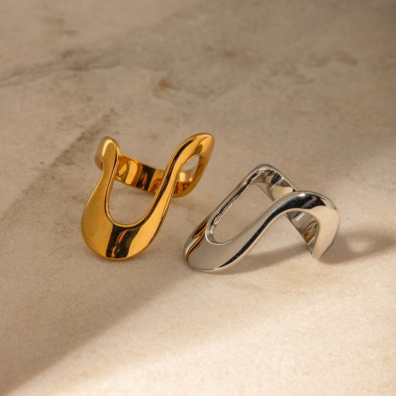 18k stainless steel ring