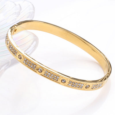 Girls' gold bracelet-18k gold plated