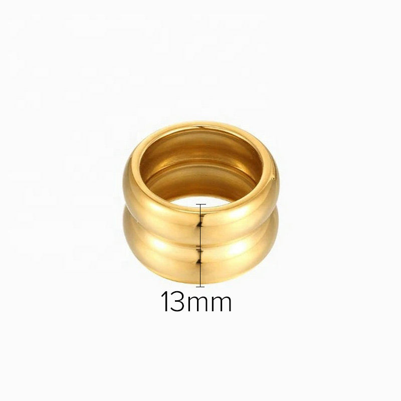 18k stainless steel ring