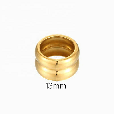 18k stainless steel ring