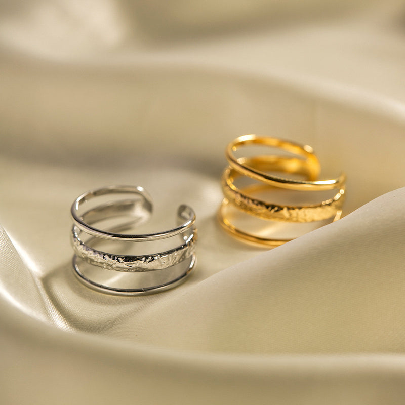 18k stainless steel ring