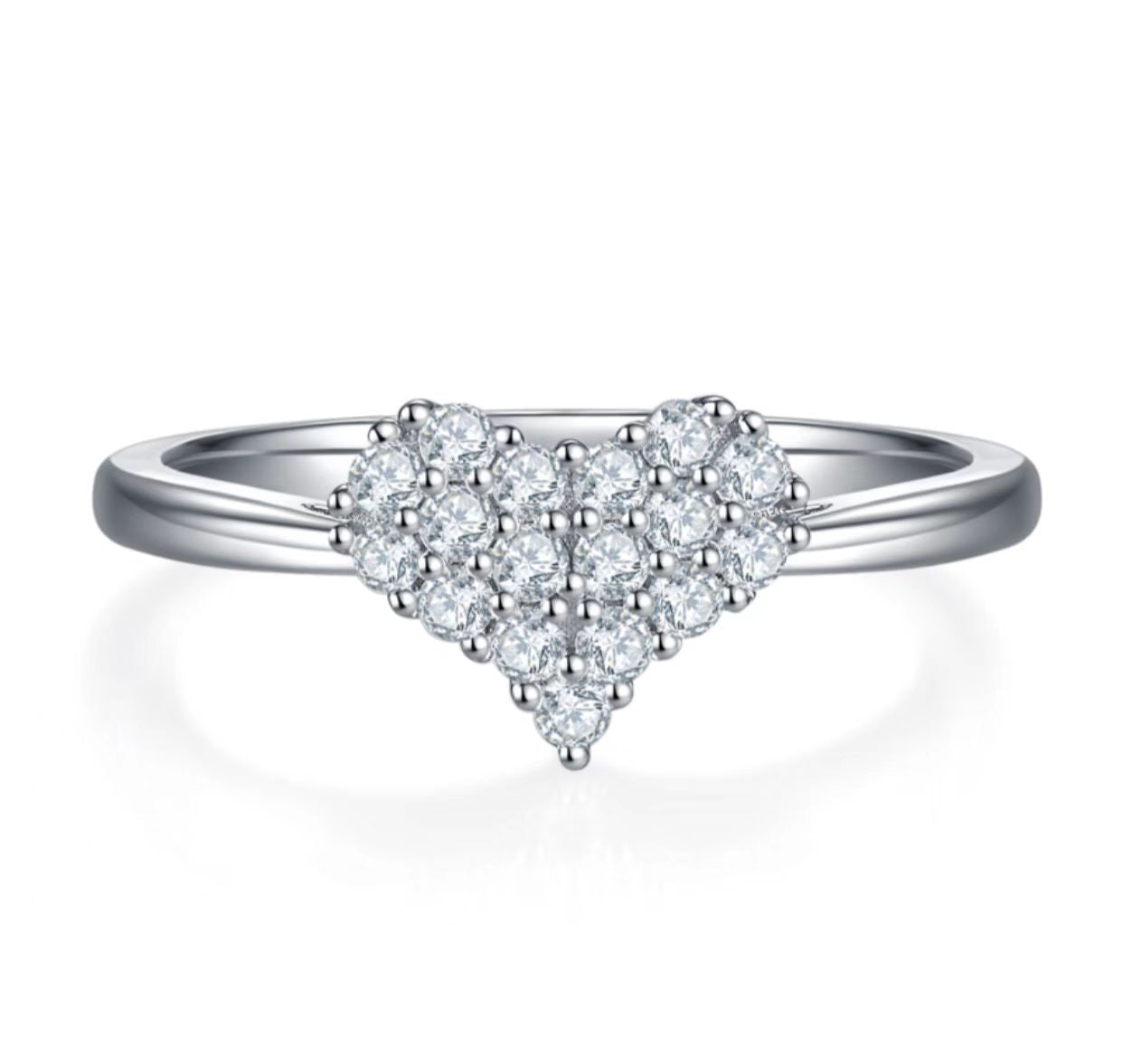 Moissanite Ring-Love Series