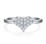Moissanite Ring-Love Series